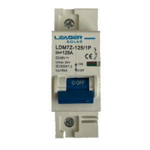 Автоматичен предпазител и прекъсвач за DC - 125A, 1P