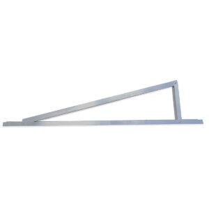 Алуминиева конструкция за монтаж на плосък покрив – юг 15°