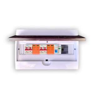 Електрическо табло за монофазна система с два стринга