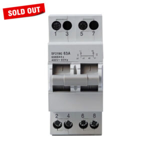 Превключвател трипозиционен (умшалтер) - 2P, 400V, 63A, 50Hz