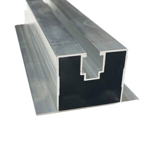 Алуминиев профил за фотоволтаици - едноканален